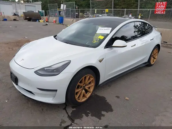 5YJ3E1EA7MF048320 2021 TESLA MODEL 3 - Image 2