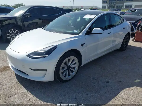 5YJ3E1EA7MF051377 2021 TESLA MODEL 3 - Image 2