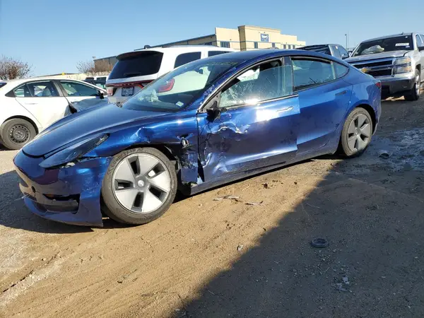 5YJ3E1EA7MF052299 2021 TESLA MODEL 3 - Image 1