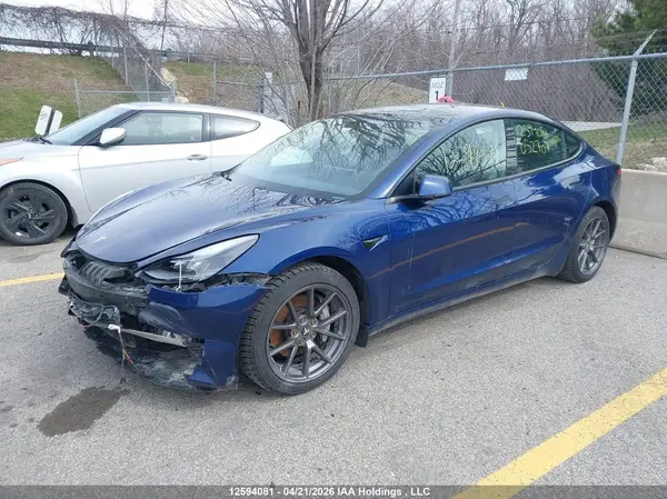 5YJ3E1EA7MF052707 2021 TESLA MODEL 3 - Image 2