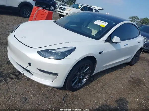 5YJ3E1EA7MF059222 2021 TESLA MODEL 3 - Image 2