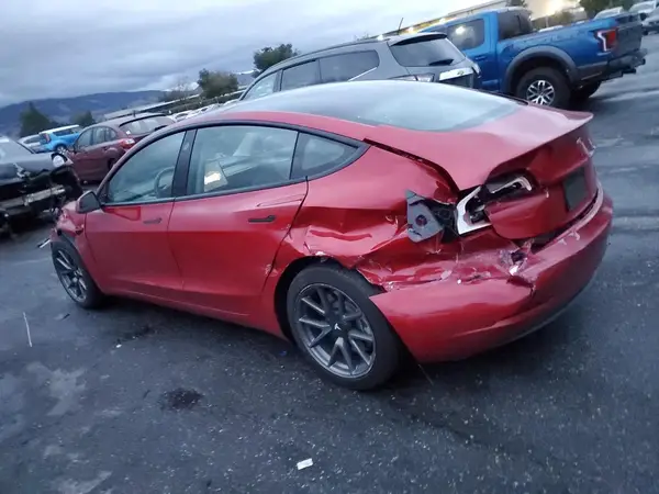 5YJ3E1EA7MF077252 2021 TESLA MODEL 3 - Image 2
