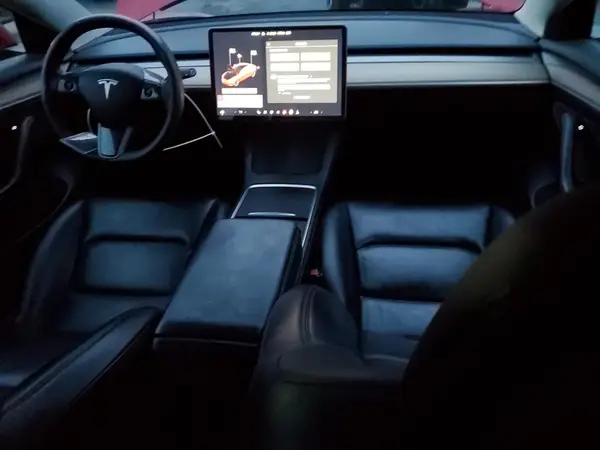5YJ3E1EA7MF077252 2021 TESLA MODEL 3 - Image 8