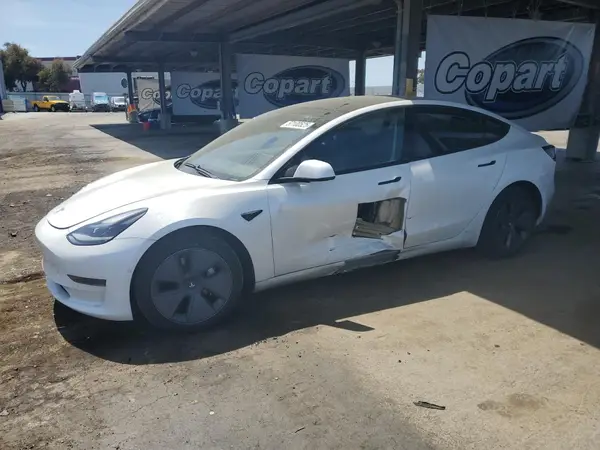 5YJ3E1EA7MF078241 2021 TESLA MODEL 3 - Image 1