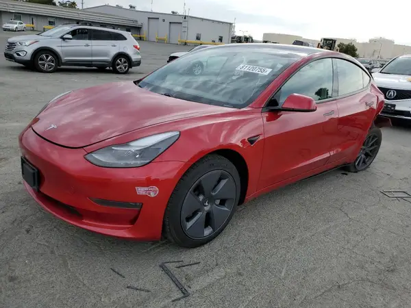 5YJ3E1EA7MF868266 2021 TESLA MODEL 3 - Image 1