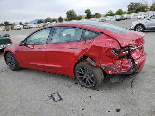 5YJ3E1EA7MF868266 2021 TESLA MODEL 3 - Image 2