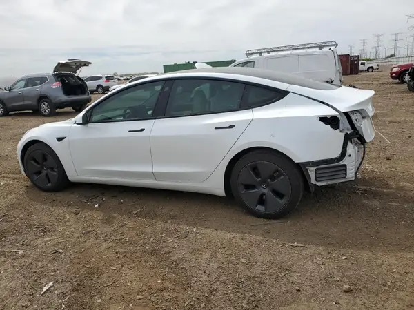 5YJ3E1EA7MF920494 2021 TESLA MODEL 3 - Image 2