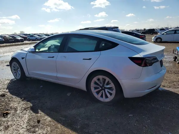 5YJ3E1EA7MF922200 2021 TESLA MODEL 3 - Image 2
