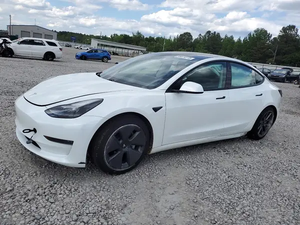5YJ3E1EA7MF982204 2021 TESLA MODEL 3 - Image 1