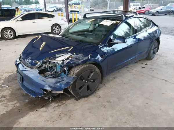 5YJ3E1EA7NF164084 2022 TESLA MODEL 3 - Image 2