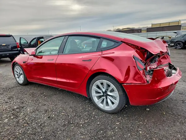 5YJ3E1EA7NF186831 2022 TESLA MODEL 3 - Image 2