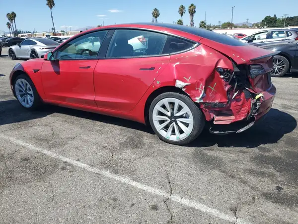 5YJ3E1EA7NF190149 2022 TESLA MODEL 3 - Image 2