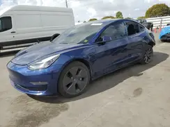 5YJ3E1EA7NF190555 2022 TESLA MODEL 3
