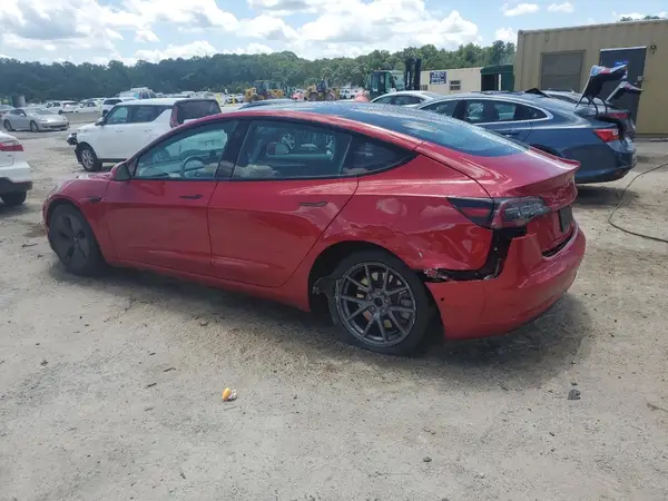 5YJ3E1EA7NF190670 2022 TESLA MODEL 3 - Image 2