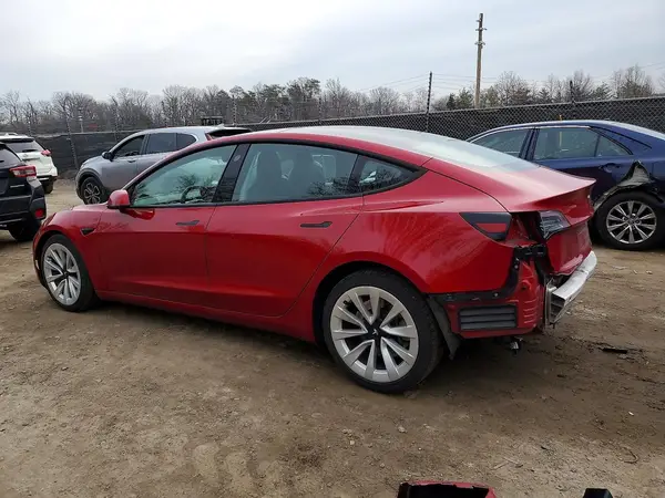 5YJ3E1EA7NF192029 2022 TESLA MODEL 3 - Image 2