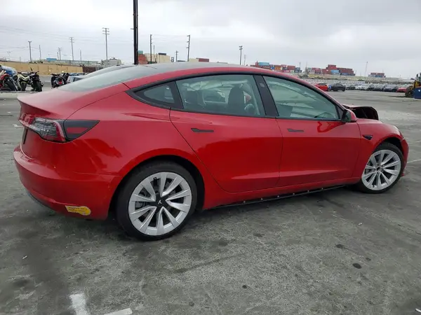 2022 TESLA MODEL 3 COPART lot 56320746 auction photo 3