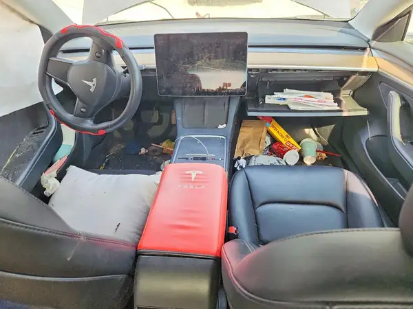 5YJ3E1EA7NF285942 2022 TESLA MODEL 3 - Image 8