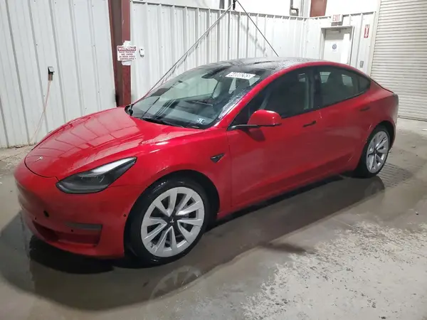 5YJ3E1EA7NF287884 2022 TESLA MODEL 3 - Image 1