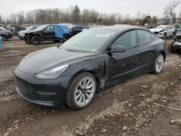 5YJ3E1EA7NF290414 2022 TESLA MODEL 3 - Image 1