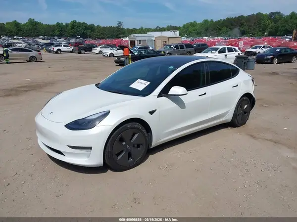 5YJ3E1EA7NF331771 2022 TESLA MODEL 3 - Image 2