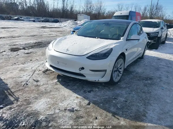 5YJ3E1EA7NF346755 2022 TESLA MODEL 3 - Image 2