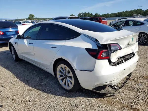 5YJ3E1EA7NF355469 2022 TESLA MODEL 3 - Image 2