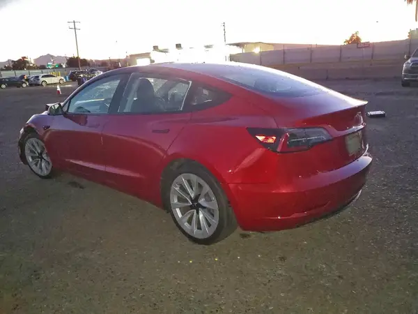 5YJ3E1EA7NF369145 2022 TESLA MODEL 3 - Image 2