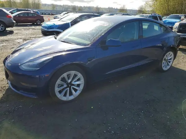 5YJ3E1EA7NF371929 2022 TESLA MODEL 3 - Image 1