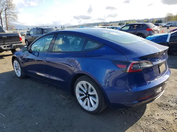 5YJ3E1EA7NF371929 2022 TESLA MODEL 3 - Image 2