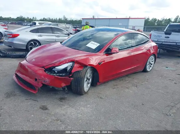5YJ3E1EA7PF491586 2023 TESLA MODEL 3 - Image 2