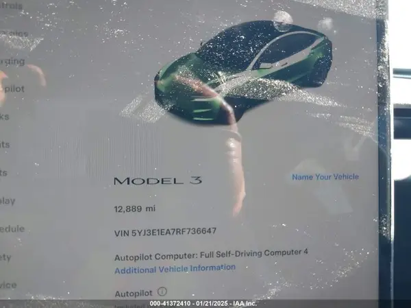 5YJ3E1EA7RF736647 2024 TESLA MODEL 3 - Image 7