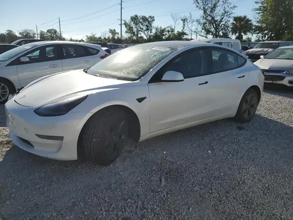 5YJ3E1EA8MF016766 2021 TESLA MODEL 3 - Image 1