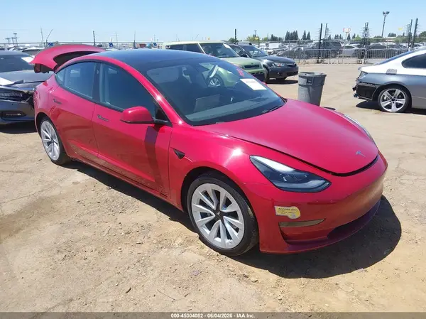 5YJ3E1EA8MF031249 2021 TESLA MODEL 3 - Image 1