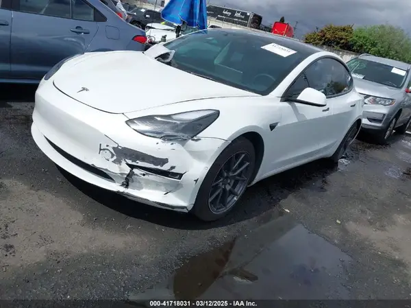 5YJ3E1EA8MF087580 2021 TESLA MODEL 3 - Image 2