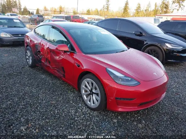 5YJ3E1EA8MF088244 2021 TESLA MODEL 3 - Image 1