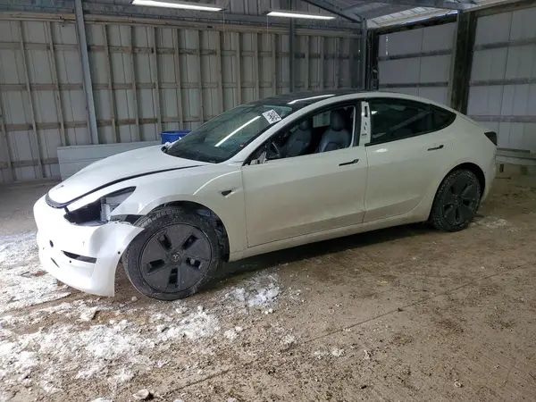 5YJ3E1EA8MF089345 2021 TESLA MODEL 3 - Image 1