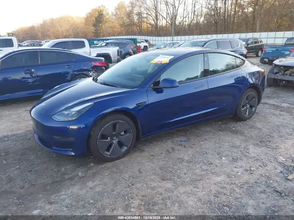 5YJ3E1EA8MF092097 2021 TESLA MODEL 3 - Image 2
