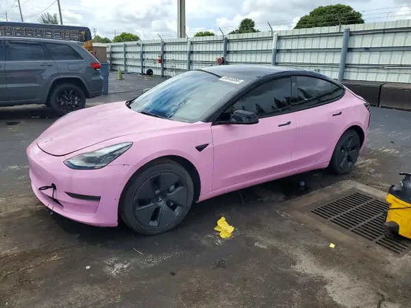 5YJ3E1EA8MF093220 2021 TESLA MODEL 3 - Image 1