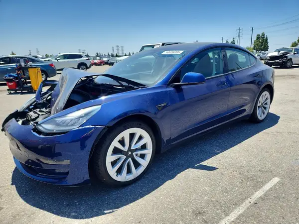 5YJ3E1EA8MF838516 2021 TESLA MODEL 3 - Image 1