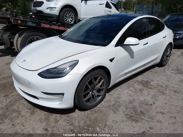 5YJ3E1EA8MF856966 2021 TESLA MODEL 3 - Image 2