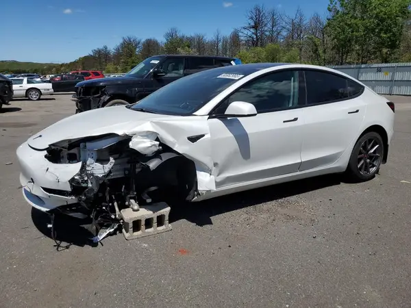5YJ3E1EA8MF857843 2021 TESLA MODEL 3 - Image 1