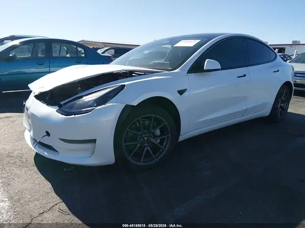 5YJ3E1EA8MF871001 2021 TESLA MODEL 3 - Image 2