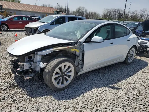 5YJ3E1EA8MF915627 2021 TESLA MODEL 3 - Image 1