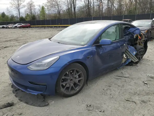 5YJ3E1EA8MF973141 2021 TESLA MODEL 3 - Image 1