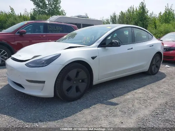 5YJ3E1EA8MF988755 2021 TESLA MODEL 3 - Image 2