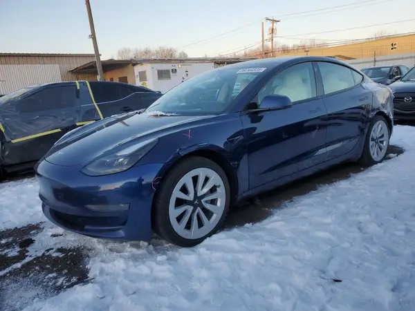 5YJ3E1EA8MF989713 2021 TESLA MODEL 3 - Image 1