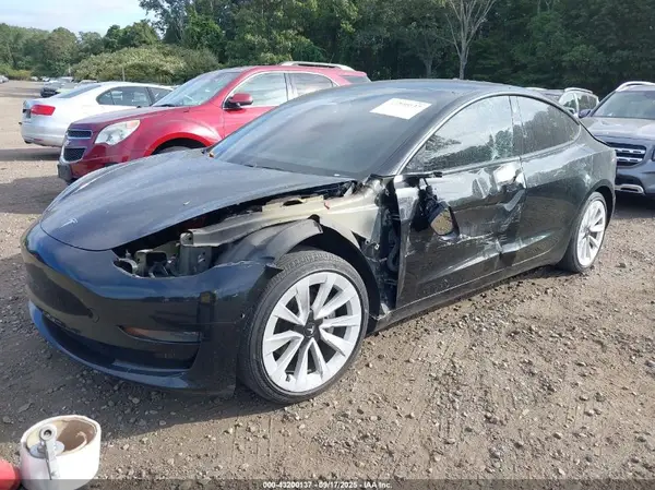 5YJ3E1EA8MF990702 2021 TESLA MODEL 3 - Image 2