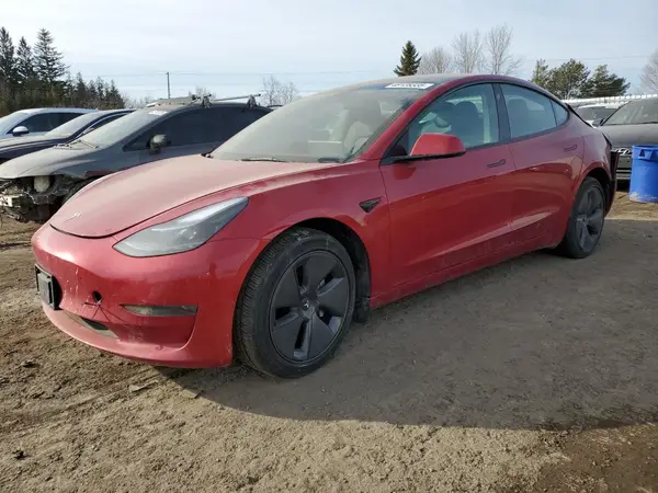 5YJ3E1EA8NF167107 2022 TESLA MODEL 3 - Image 1