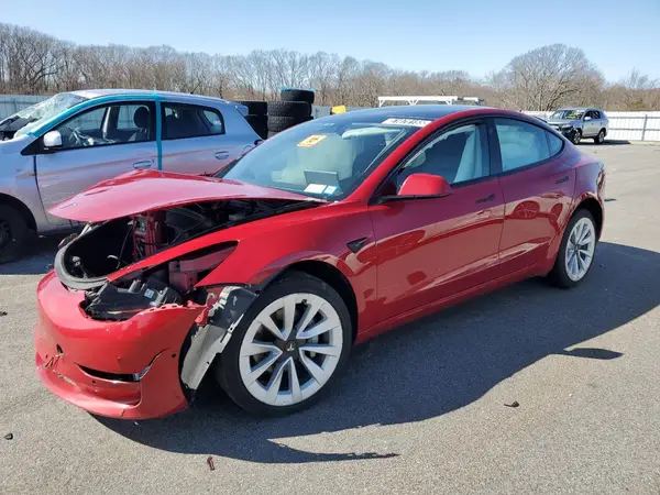 5YJ3E1EA8NF187289 2022 TESLA MODEL 3 - Image 1