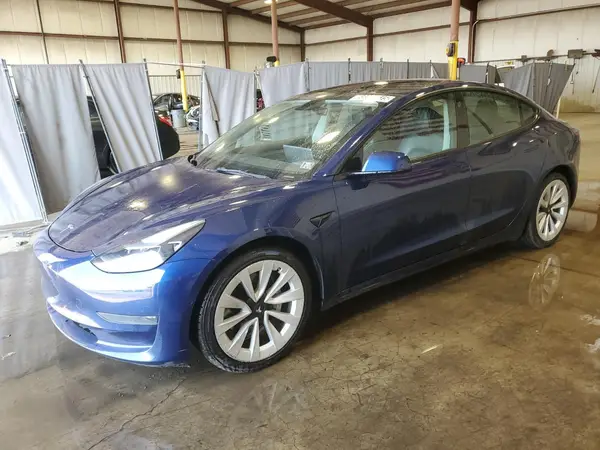 5YJ3E1EA8NF190841 2022 TESLA MODEL 3 - Image 1